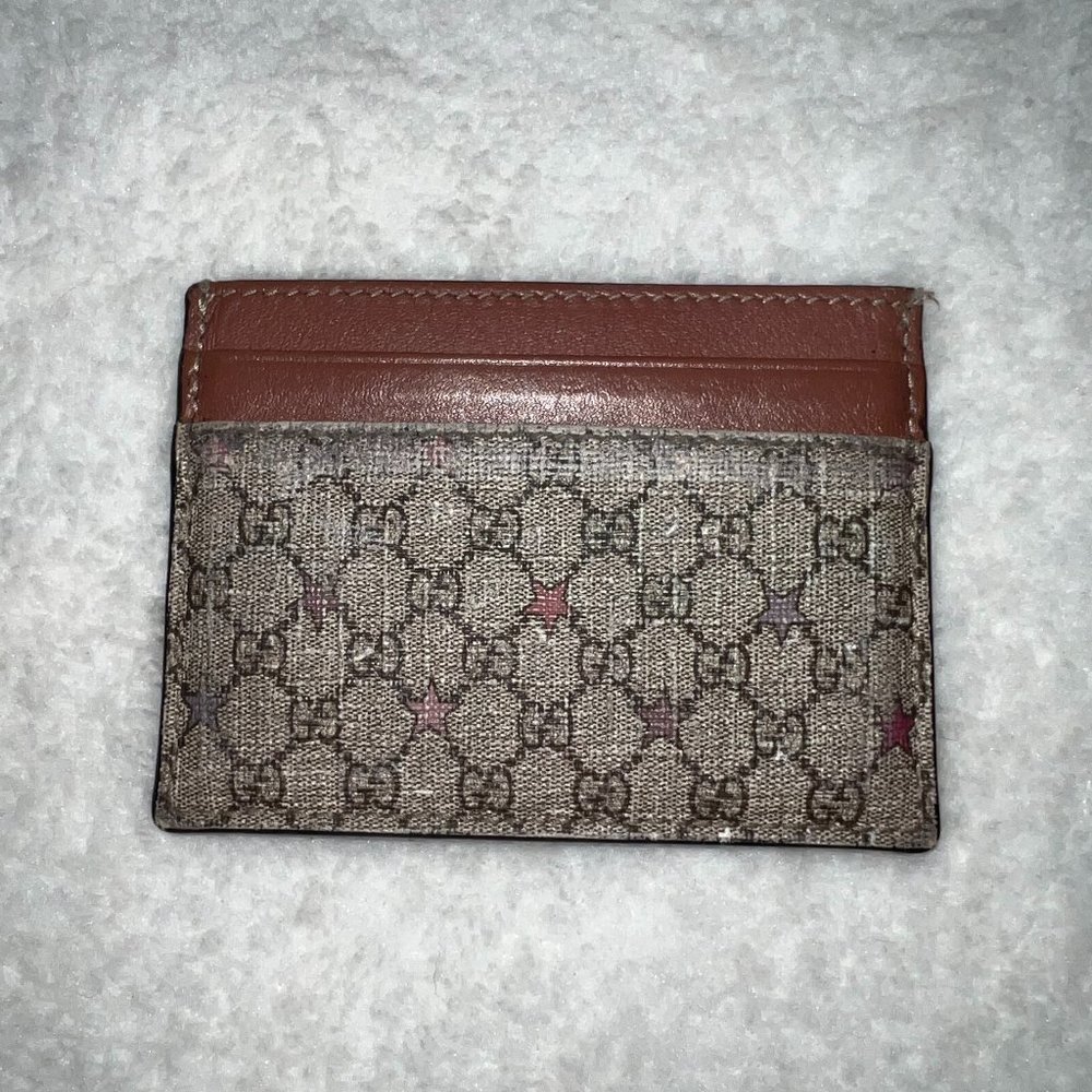 Gucci Ophidia Supreme Stars Card Holder